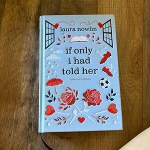 Laura Nowlin "If Only I Had Told Her" Collector's Edition - Light Blue & Red